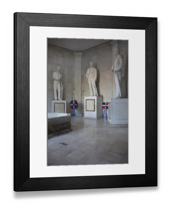 Framed Print : Dominican Republic, Santo Domingo, Zona Colonial, Parque Independencia, Altar de la Patria