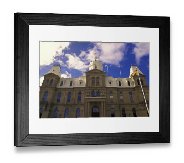 Framed Print : NA, Canada, New Brunswick, Fredricton New Brunswick Provincial Legislative Assembly