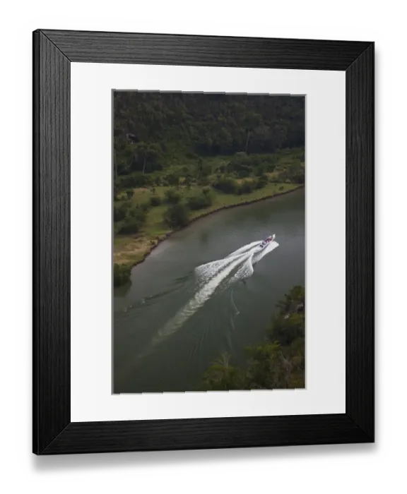 Framed Print : Dominican Republic, La Romana, Altos de Chavon, high angle view of the Rio Chavon river Framed Print : Dominican Republic, La Romana, Altos de Chavon, high angle view of the Rio Chavon river