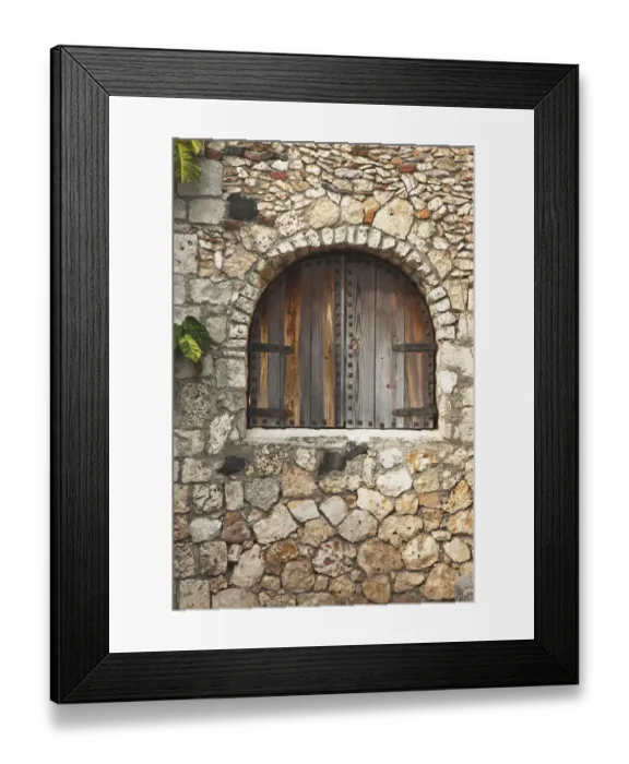 Framed Print : Dominican Republic, La Romana, Altos de Chavon, village detail Framed Print : Dominican Republic, La Romana, Altos de Chavon, village detail