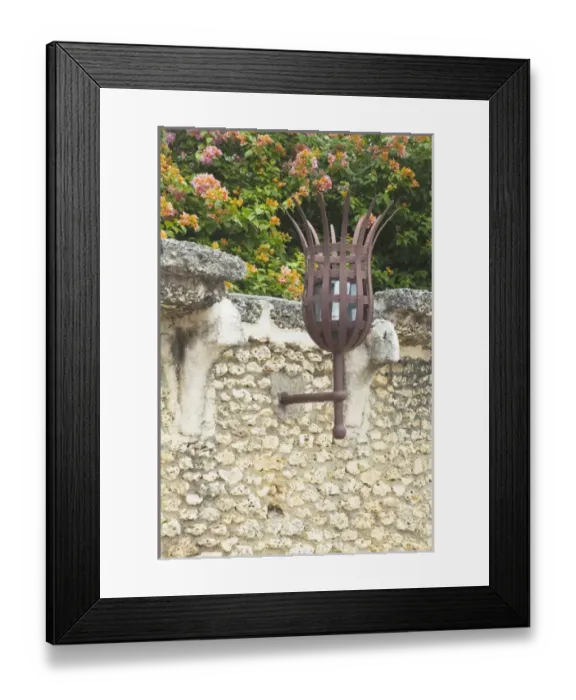 Framed Print : Dominican Republic, La Romana, Altos de Chavon, village detail