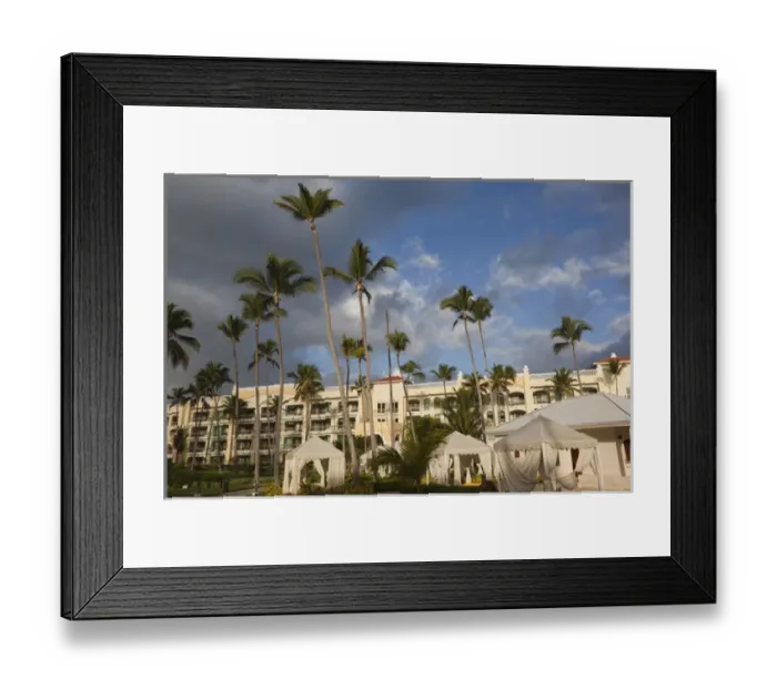 Framed Print : Dominican Republic, Punta Cana Region, Bavaro, Iberostar Grand Hotel, exterior view Framed Print : Dominican Republic, Punta Cana Region, Bavaro, Iberostar Grand Hotel, exterior view