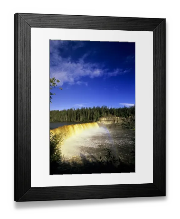 Framed Print : Lady Evelyn Falls Territorial Park Northwest Territories Framed Print : Lady Evelyn Falls Territorial Park Northwest Territories