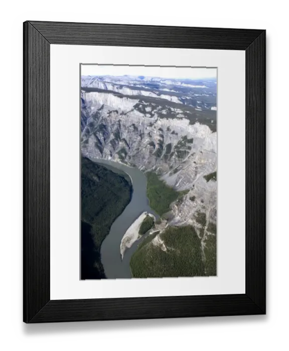 Framed Print : South Nahanni River, Nahanni National Park Reserve, Northwest Territories, Canada