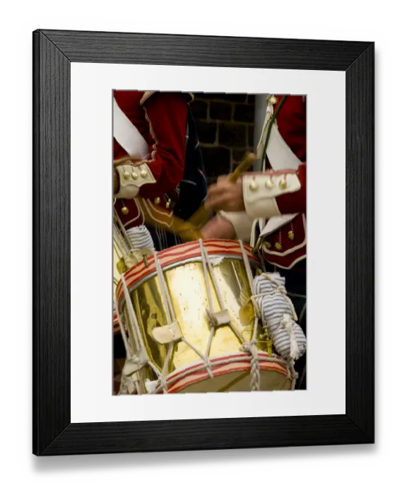 Framed Print : Canada, Nova Scotia, Halifax. Citadel, National Historic Site. Reenactment of historic