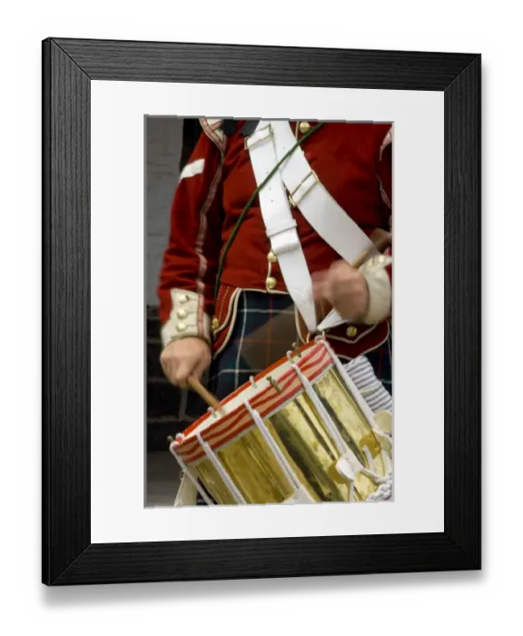 Framed Print : Canada, Nova Scotia, Halifax. Citadel, National Historic Site. Reenactment of historic