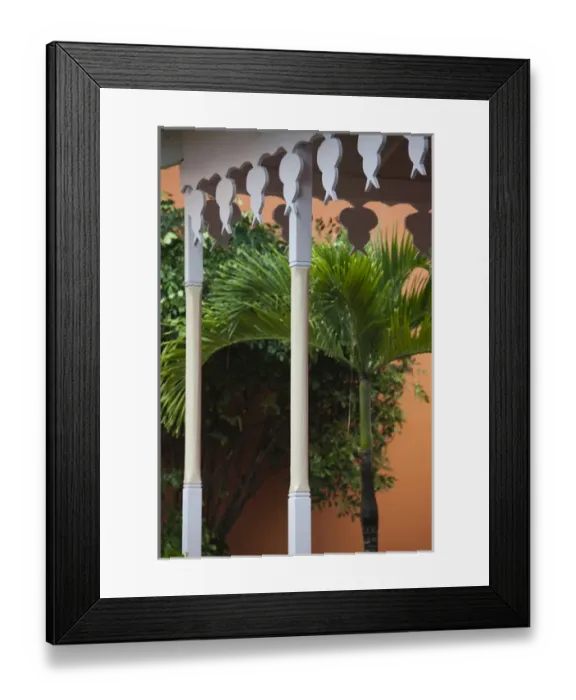 Framed Print : Dominican Republic, Punta Cana Region, Bavaro, Bavaro beach, building detail Framed Print : Dominican Republic, Punta Cana Region, Bavaro, Bavaro beach, building detail