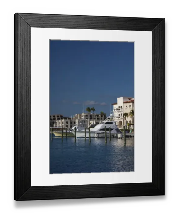 Framed Print : Dominican Republic, Punta Cana Region, Punta Cana, Punta Cana marina Framed Print : Dominican Republic, Punta Cana Region, Punta Cana, Punta Cana marina