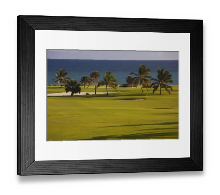 Framed Print : Dominican Republic, Punta Cana Region, Punta Cana, La Cana Golfcourse Framed Print : Dominican Republic, Punta Cana Region, Punta Cana, La Cana Golfcourse