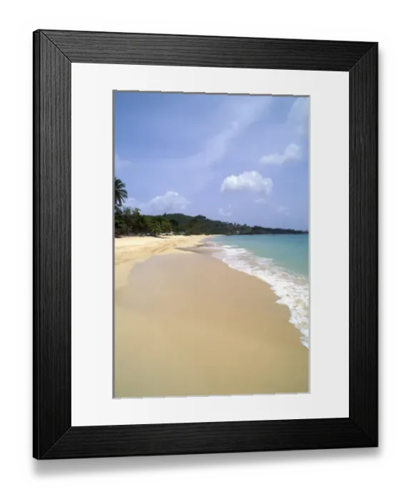 Framed Print : Grand Anse Beach Grenada Framed Print : Grand Anse Beach Grenada
