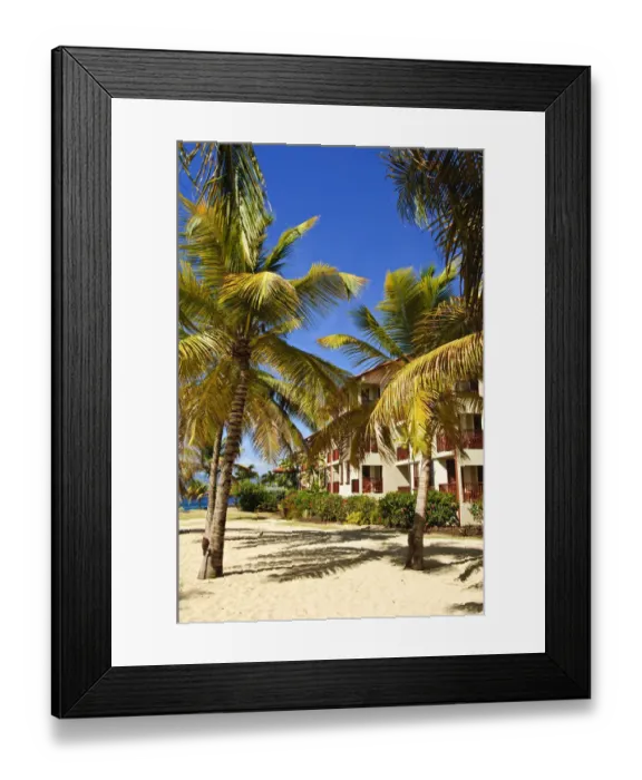 Framed Print : Grenada. LaSource Resort, Grenada