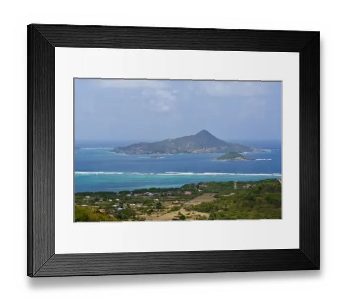 Framed Print : Petit Martinique, Grenada. Grenadines Framed Print : Petit Martinique, Grenada. Grenadines
