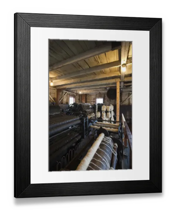 Framed Print : Nova Scotia, Canada. Old Woolen Mill Museum, Barrington Framed Print : Nova Scotia, Canada. Old Woolen Mill Museum, Barrington