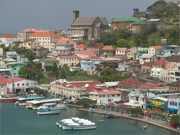 Caribbean, GRENADA, St. Georges St. Georges Harbor