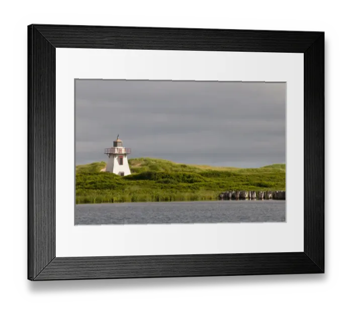 Framed Print : St. Peters Harbour, Prince Edward Island. Lighthouse Framed Print : St. Peters Harbour, Prince Edward Island. Lighthouse