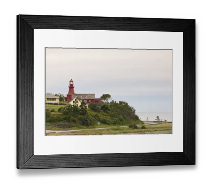 Framed Print : Quebec, Canada. La Martre Lighthouse, La Martre Framed Print : Quebec, Canada. La Martre Lighthouse, La Martre