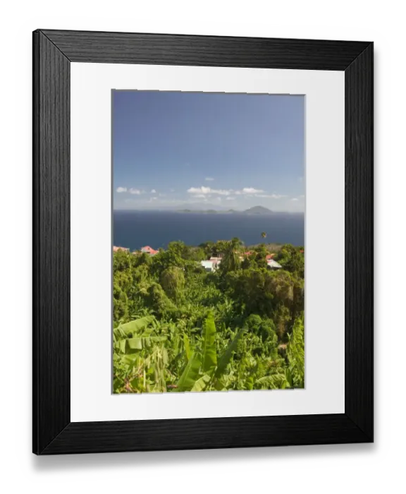 Framed Print : FRENCH WEST INDIES (FWI)-Guadaloupe-Basse-Terre-TROIS-RIVIERES: View of Les Saintes Framed Print : FRENCH WEST INDIES (FWI)-Guadaloupe-Basse-Terre-TROIS-RIVIERES: View of Les Saintes