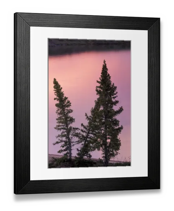 Framed Print : North America, Canada, Northwest Territories. Landscape, trees and lake Framed Print : North America, Canada, Northwest Territories. Landscape, trees and lake