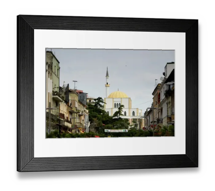 Framed Print : Albania, Durres, Mosque