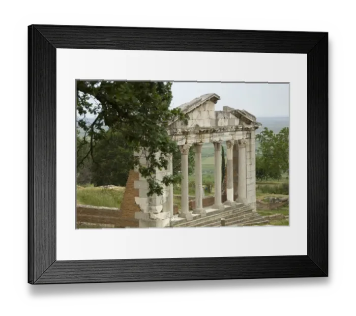 Framed Print : Albania, Fier, Apollonia, greek archaelogical site, Agora Framed Print : Albania, Fier, Apollonia, greek archaelogical site, Agora