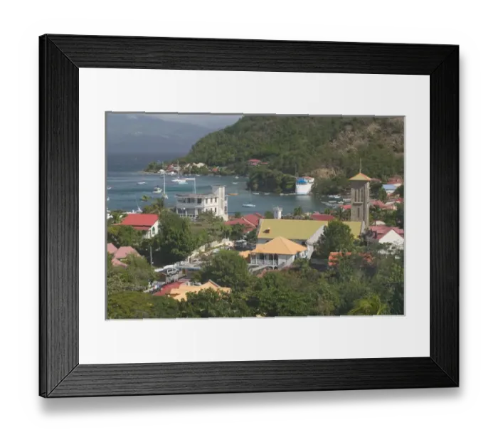 Framed Print : FRENCH WEST INDIES (FWI)-Guadaloupe-Les-Saintes Islands-TERRE-DE-HAUT Framed Print : FRENCH WEST INDIES (FWI)-Guadaloupe-Les-Saintes Islands-TERRE-DE-HAUT