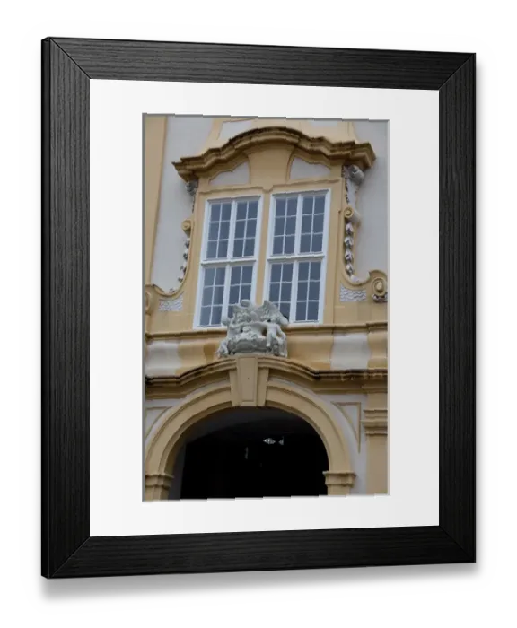 Framed Print : Austria, Wachau Valley, Melk. 900 year old baroque Melk Abbey (aka Benediktinerstift)
