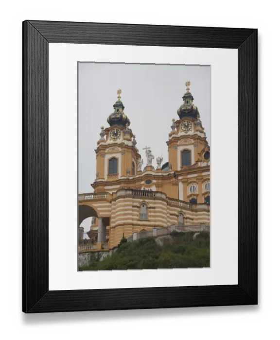 Framed Print : Austria, Wachau Valley, Melk. 900 year old baroque Melk Abbey (aka Benediktinerstift) Framed Print : Austria, Wachau Valley, Melk. 900 year old baroque Melk Abbey (aka Benediktinerstift)
