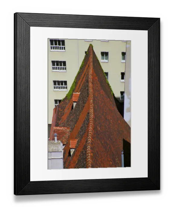 Framed Print : Historical buildings in Vienna, Austria
