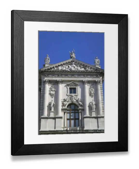 Framed Print : Architectural details of Hofburg Complex (Imperial Palace), Vienna, Austria Framed Print : Architectural details of Hofburg Complex (Imperial Palace), Vienna, Austria