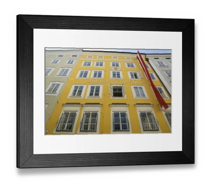 Framed Print : Europe, Austria, Salzburg Stadt, Salzburg, Mozarts House, museum Framed Print : Europe, Austria, Salzburg Stadt, Salzburg, Mozarts House, museum