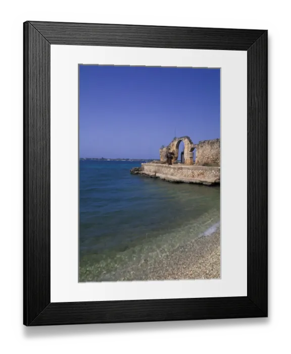 Framed Print : Caribbean, Jamaica, St. Ann, Discovery Bay. Quadrant Wharf Framed Print : Caribbean, Jamaica, St. Ann, Discovery Bay. Quadrant Wharf