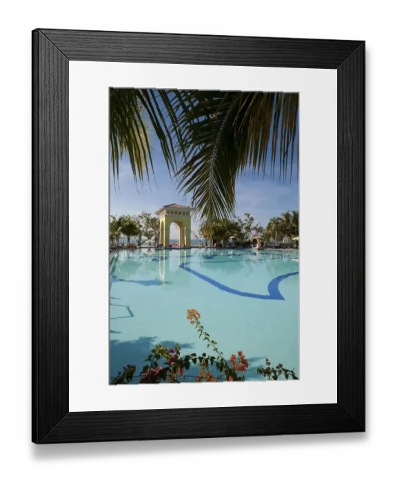 Framed Print : Sandals Resort, Jamaica South Coast