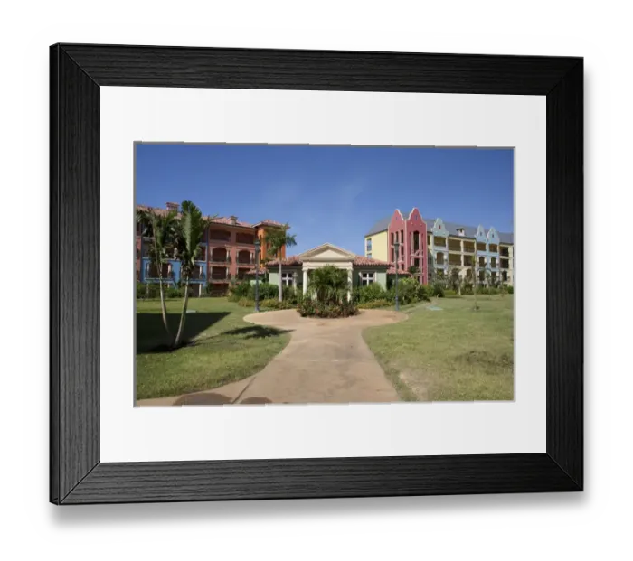 Framed Print : Sandals Resort, Jamaica South Coast