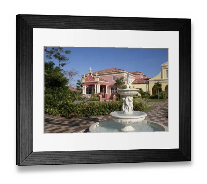 Framed Print : Sandals Resort, Jamaica South Coast