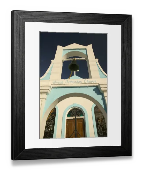 Framed Print : BAHAMAS-New Providence Island-Nassau: Greek Orthodox Church / West Street Framed Print : BAHAMAS-New Providence Island-Nassau: Greek Orthodox Church / West Street