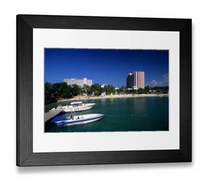 Framed Print : Jamaica, Ocho Rios, Jamaica Grande Hotel