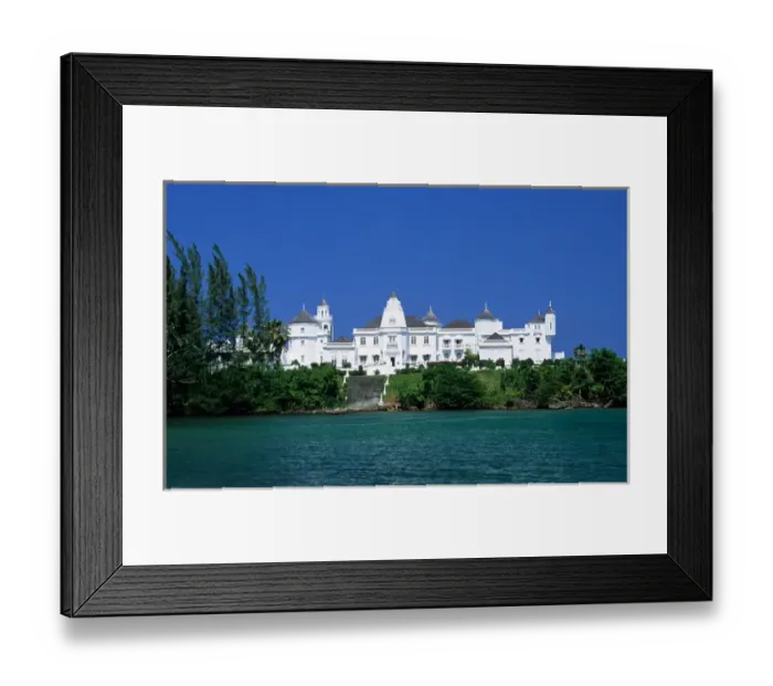 Framed Print : Jamaica, Port Antonio, Trident Castle Hotel Framed Print : Jamaica, Port Antonio, Trident Castle Hotel