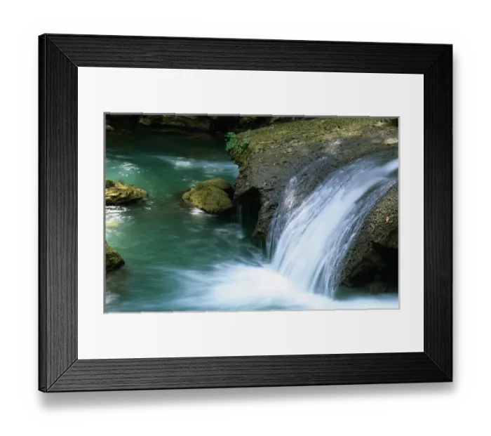 Framed Print : Jamaica, St. Elizabeth, YS Falls Framed Print : Jamaica, St. Elizabeth, YS Falls