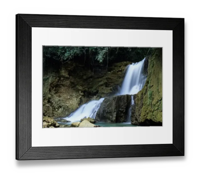 Framed Print : Jamaica, St. Elizabeth, YS Falls Framed Print : Jamaica, St. Elizabeth, YS Falls