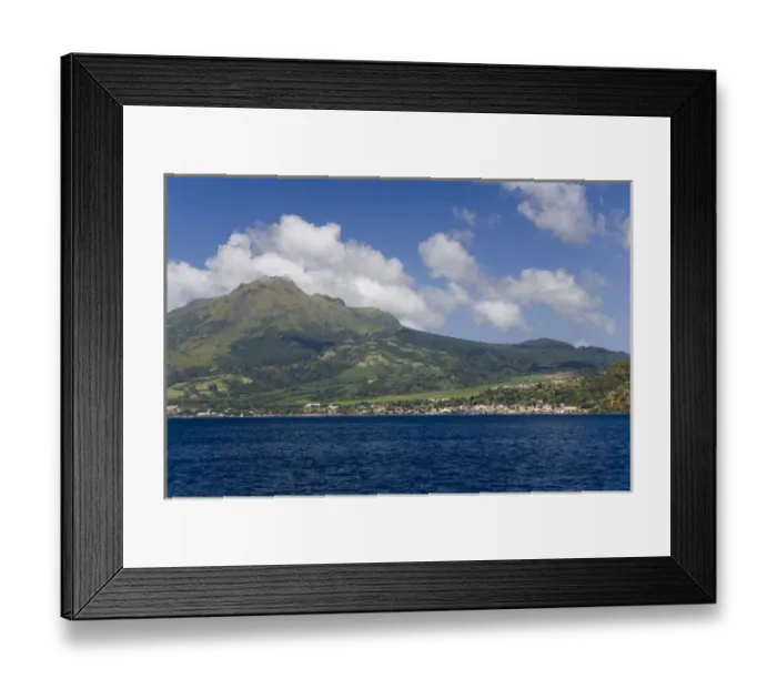 Framed Print : 01. MARTINIQUE. French Antilles. West Indies Framed Print : 01. MARTINIQUE. French Antilles. West Indies