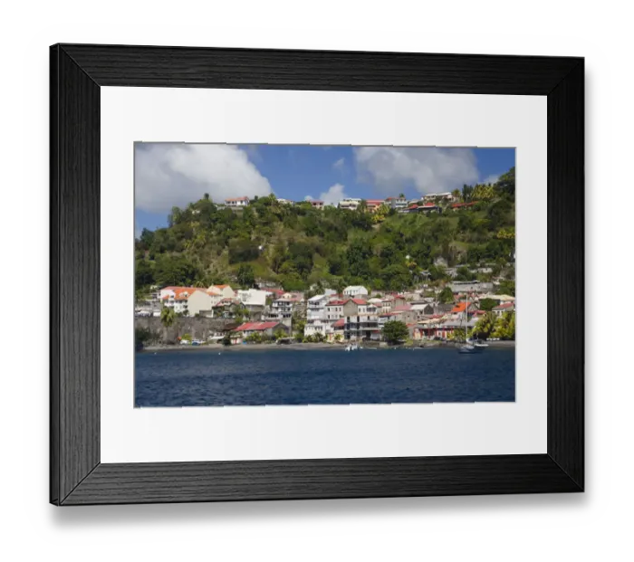 Framed Print : MARTINIQUE. French Antilles. West Indies. Town of St. Pierre Framed Print : MARTINIQUE. French Antilles. West Indies. Town of St. Pierre