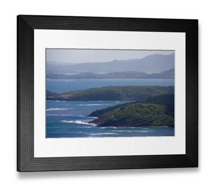 Framed Print : MARTINIQUE. French Antilles. West Indies. View of Atlantic coast from Reserve Naturelle Framed Print : MARTINIQUE. French Antilles. West Indies. View of Atlantic coast from Reserve Naturelle
