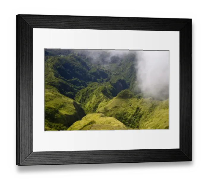 Framed Print : MARTINIQUE. French Antilles. West Indies. Rugged gorges carved into flanks of Mt. Pelee Framed Print : MARTINIQUE. French Antilles. West Indies. Rugged gorges carved into flanks of Mt. Pelee