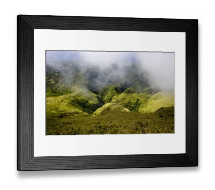 Framed Print : MARTINIQUE. French Antilles. West Indies. Rugged gorges carved into flanks of Mt. Pelee Framed Print : MARTINIQUE. French Antilles. West Indies. Rugged gorges carved into flanks of Mt. Pelee