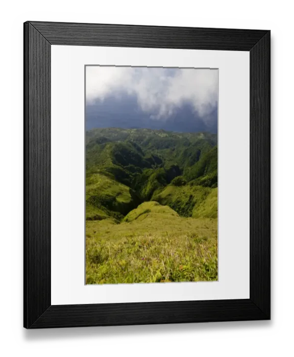 Framed Print : MARTINIQUE. French Antilles. West Indies. Rugged gorges carved into flanks of Mt. Pelee Framed Print : MARTINIQUE. French Antilles. West Indies. Rugged gorges carved into flanks of Mt. Pelee