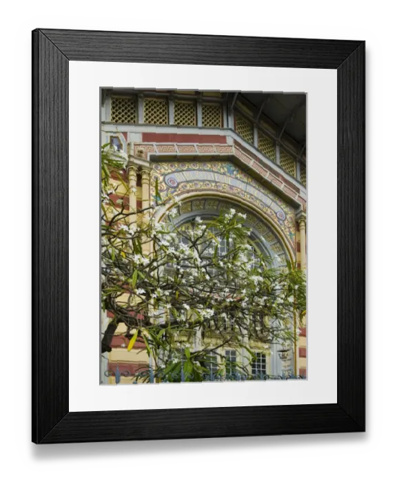 Framed Print : MARTINIQUE. French Antilles. West Indies. Fort-de-France. Entrance to Bibliotheque Schoelcher Framed Print : MARTINIQUE. French Antilles. West Indies. Fort-de-France. Entrance to Bibliotheque Schoelcher