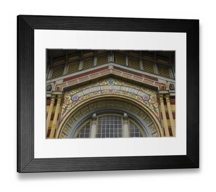 Framed Print : MARTINIQUE. French Antilles. West Indies. Fort-de-France. Entrance to Bibliotheque Schoelcher Framed Print : MARTINIQUE. French Antilles. West Indies. Fort-de-France. Entrance to Bibliotheque Schoelcher