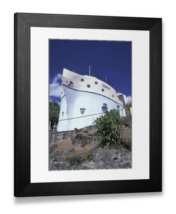Framed Print : Caribbean, French West Indies, Martinique;Bellefontaine Boat-shaped Torgileo Framed Print : Caribbean, French West Indies, Martinique;Bellefontaine Boat-shaped Torgileo