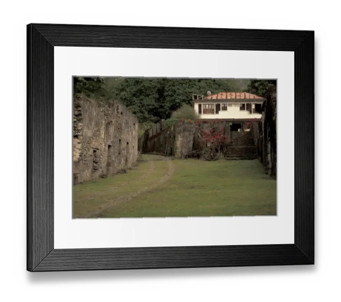 Framed Print : Caribbean, French West Indies, Martinique; Anse Ceron Habitation Ceron sugar plantation Framed Print : Caribbean, French West Indies, Martinique; Anse Ceron Habitation Ceron sugar plantation