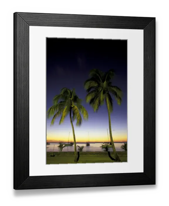 Framed Print : Caribbean, French West Indies, Martinique, Sainte-Pierre. Evening in the Baie Framed Print : Caribbean, French West Indies, Martinique, Sainte-Pierre. Evening in the Baie